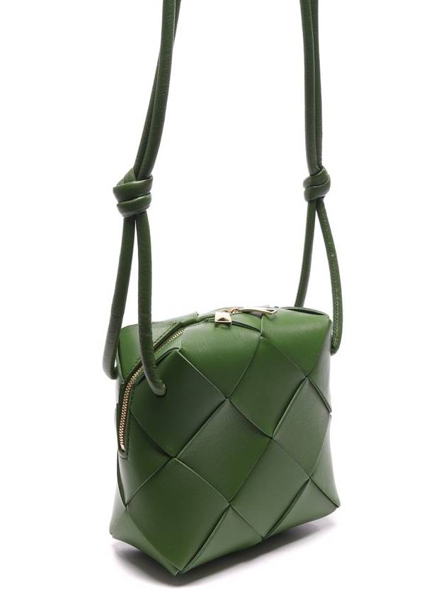 Cassette Intrecciato Mini Shoulder Bag Avocado - BOTTEGA VENETA - BALAAN 4