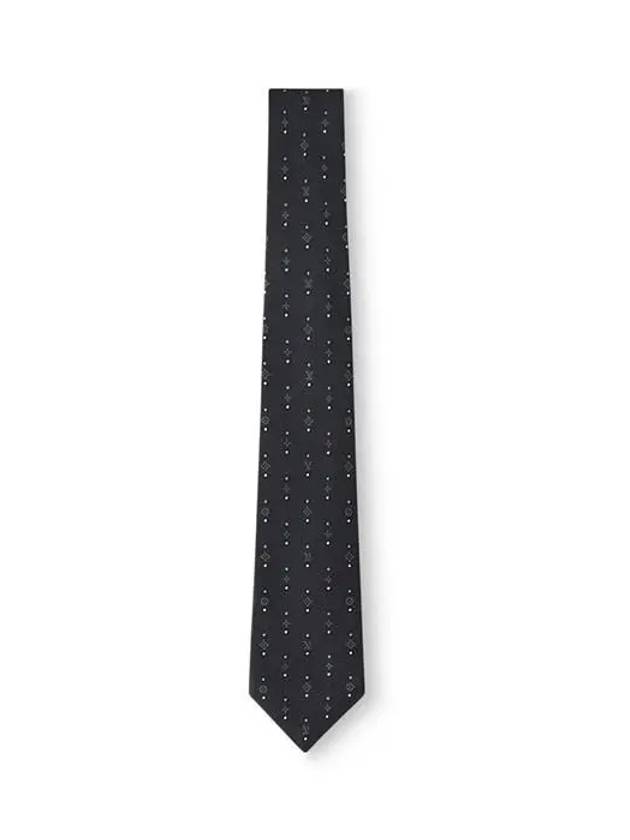 Men's Dot On Eclipse Tie Grey - LOUIS VUITTON - BALAAN 2