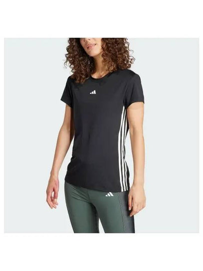 Hyperglam Short Sleeve Training T-Shirt Black - ADIDAS - BALAAN 2