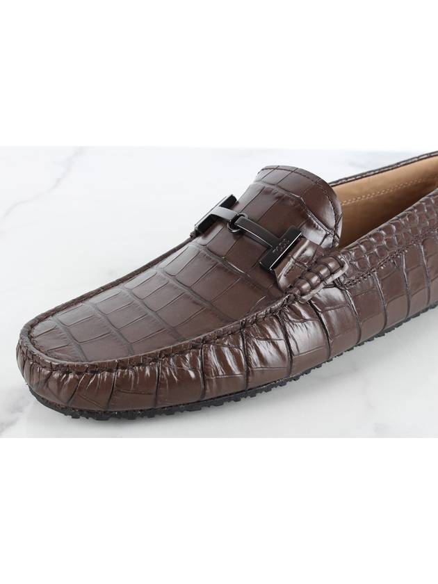 Alligator Wani Pattern Driving Loafers 9 280 - TOD'S - BALAAN 7