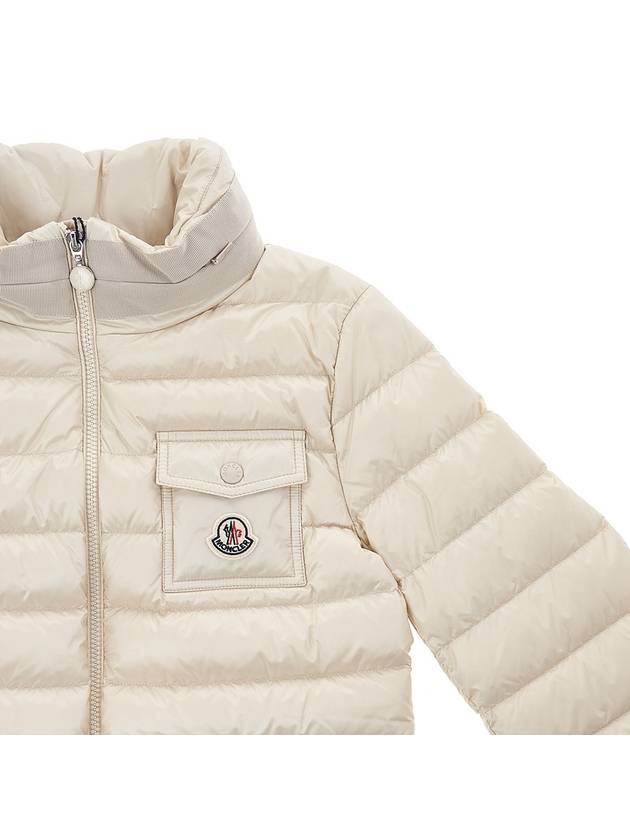 Madine Short Down Jacket Padded Light Beige - MONCLER - BALAAN 5