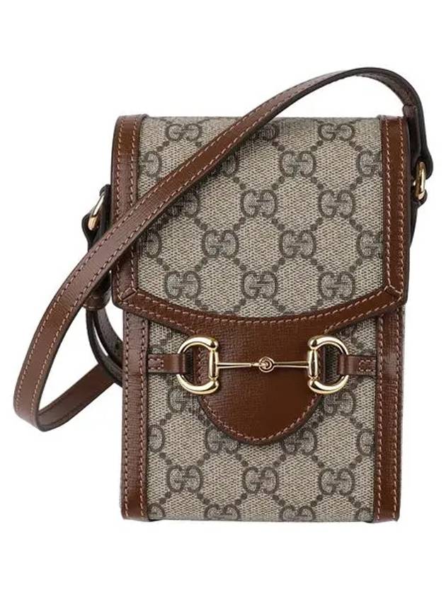 Horsebit 1955 Mini Bag Brown - GUCCI - BALAAN 9