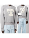 Paris France Sweatshirt Grey - AMI - BALAAN 2