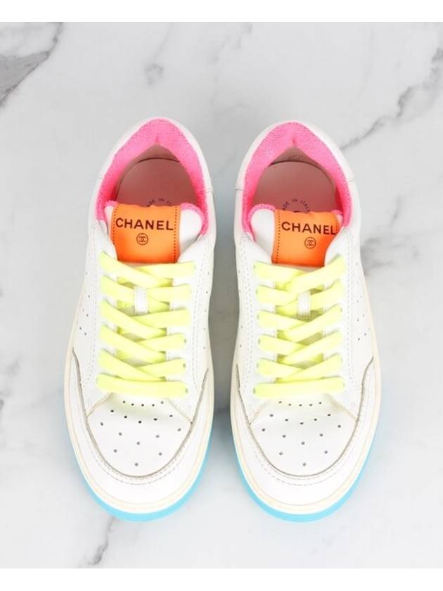 Women s back logo sneakers 37 240 - CHANEL - BALAAN 9