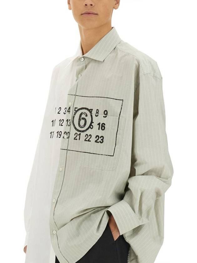 Mm6 Maison Margiela Printed Shirt - MAISON MARGIELA - BALAAN 4