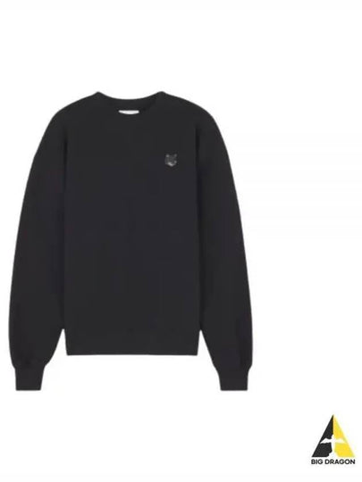 Bold Fox Head Patch Comfort Sweatshirt Black - MAISON KITSUNE - BALAAN 2