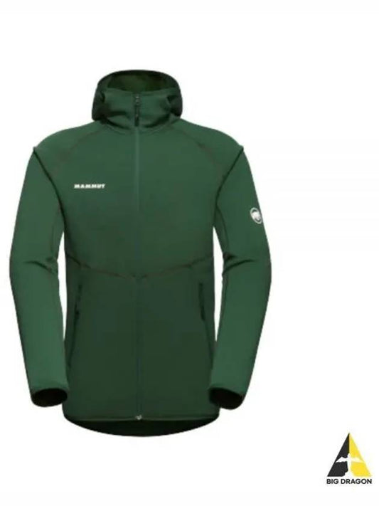 Aconcagua ML Hooded Jacket Dark Green - MAMMUT - BALAAN 2