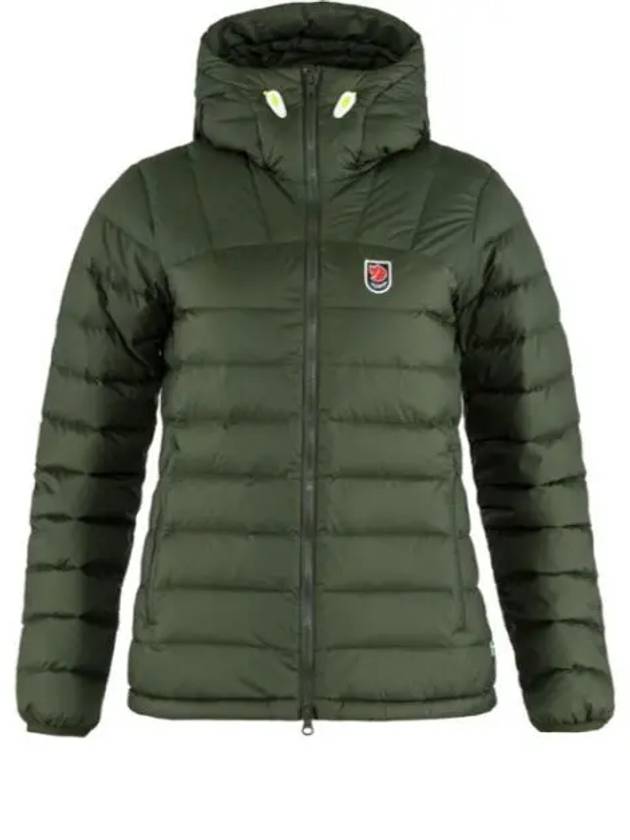 Women's Expedition Pack Down Hoodie Green - FJALL RAVEN - BALAAN 2