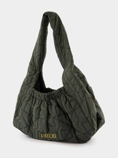 Le Biscuit Shoulder Bag - PATOU - Synthetic - Green - PATOU - BALAAN 2