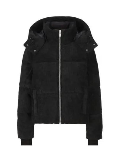 Corduroy Comptoir Bomber Padding Black - MOOSE KNUCKLES - BALAAN 2