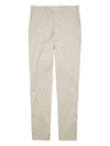 Tapered Chino Cotton Straight Pants Beige - BRUNELLO CUCINELLI - BALAAN 2