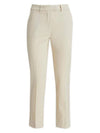 Women's Lux 4 Way Stretch Twill Straight Pants Beige - G/FORE - BALAAN 1