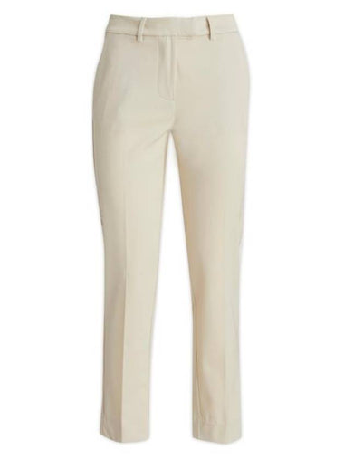 Women's Lux 4 Way Stretch Twill Straight Pants Beige - G/FORE - BALAAN 1