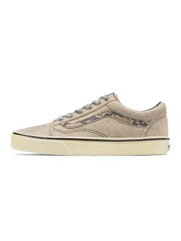 Old Skool Mummy Wrap Canvas Low Top Sneakers Beige - VANS - BALAAN 1