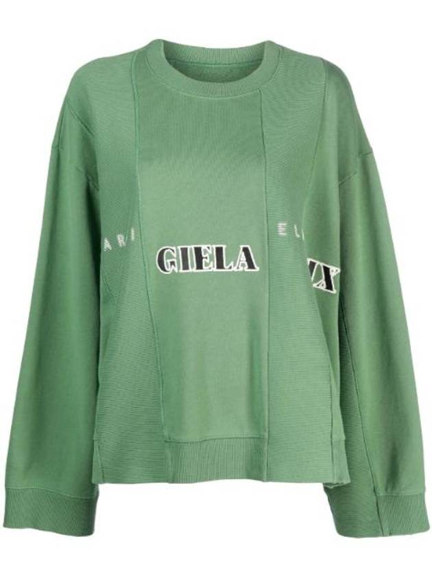 Cotton Band Logo Print Sweatshirt Clover - MAISON MARGIELA - BALAAN 1