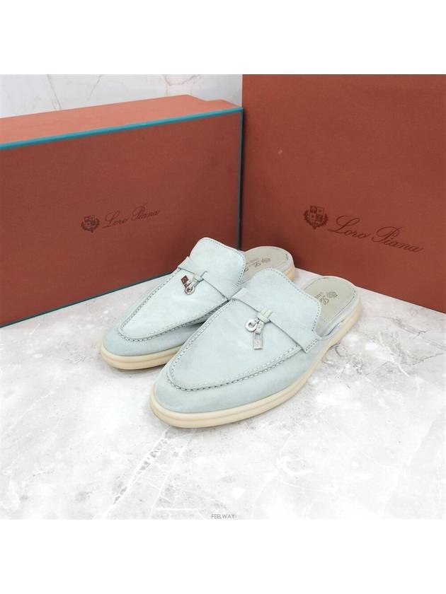 Lux You 36 5 Babouche Charms Summer Walk Mule - LORO PIANA - BALAAN 6