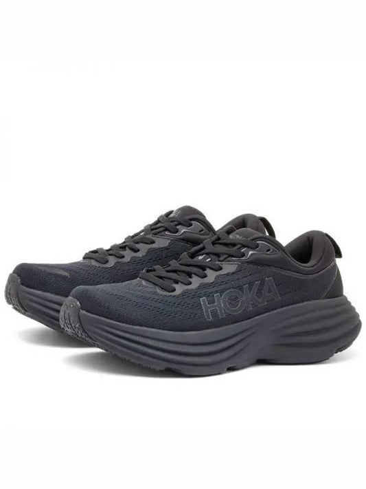 Bondi 8 Low Top Sneakers Black - HOKA ONE ONE - BALAAN 2