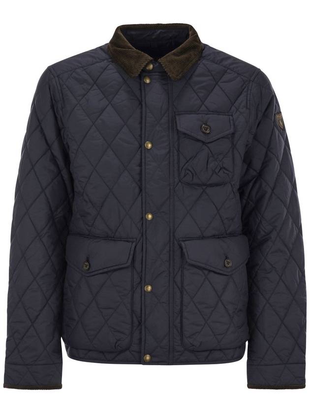 Quilted Waterproof Jumper Jacket Navy - POLO RALPH LAUREN - BALAAN 2