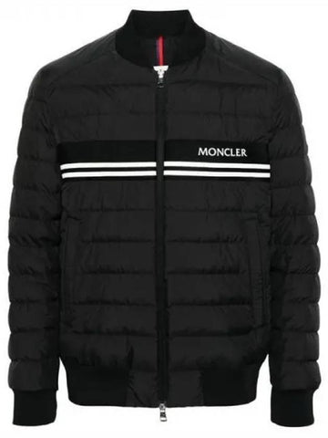 Mounier Bomber Short Padding Black - MONCLER - BALAAN 1