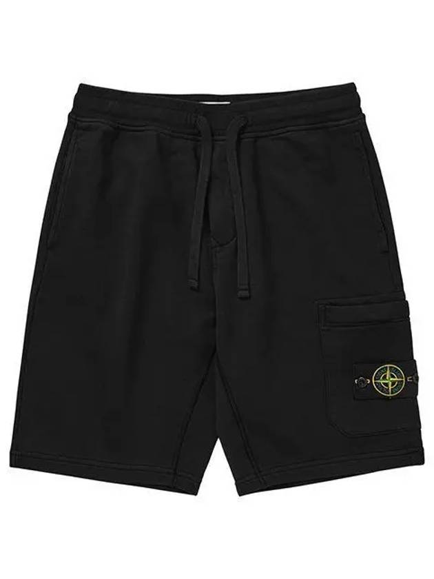 64651 A0029 Wappen Logo Patch Bermuda Men s Shorts 1138949 - STONE ISLAND - BALAAN 1