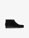 Wallabee Suede Ankle Boots Black - CLARKS - BALAAN 5