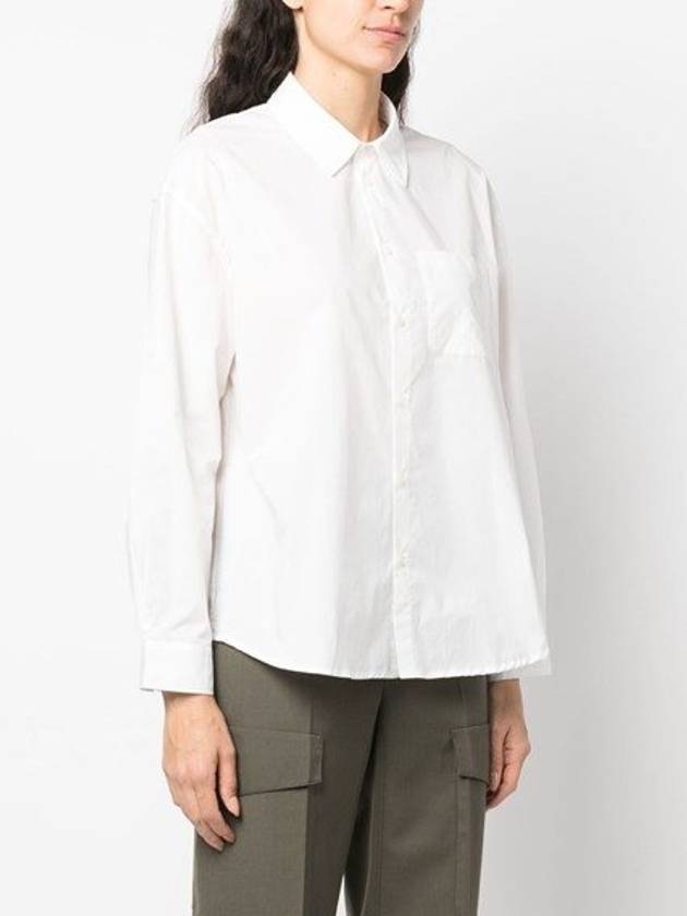 Boyfriend Long Sleeve Shirt White - A.P.C. - BALAAN 4