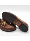 Men s horsebit crocodile loafer brown - GUCCI - BALAAN 3