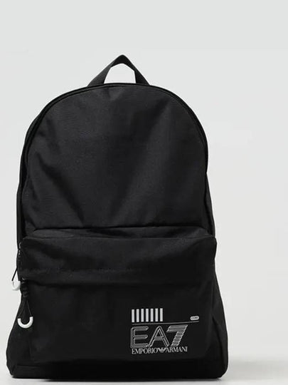 Train Core Logo Backpack Black - EMPORIO ARMANI - BALAAN 2