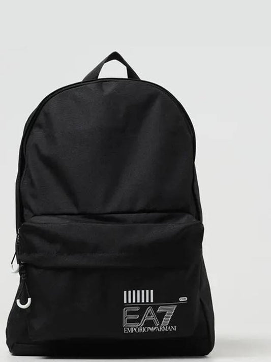 Train Core White Logo Backpack Black - EMPORIO ARMANI - BALAAN 2