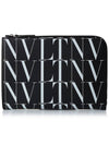 Timeless VLTN Logo Clutch Bag Black - VALENTINO - BALAAN 2