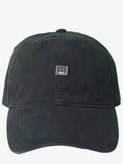 Mini Logo Patch Ball Cap Black - ACNE STUDIOS - BALAAN 2