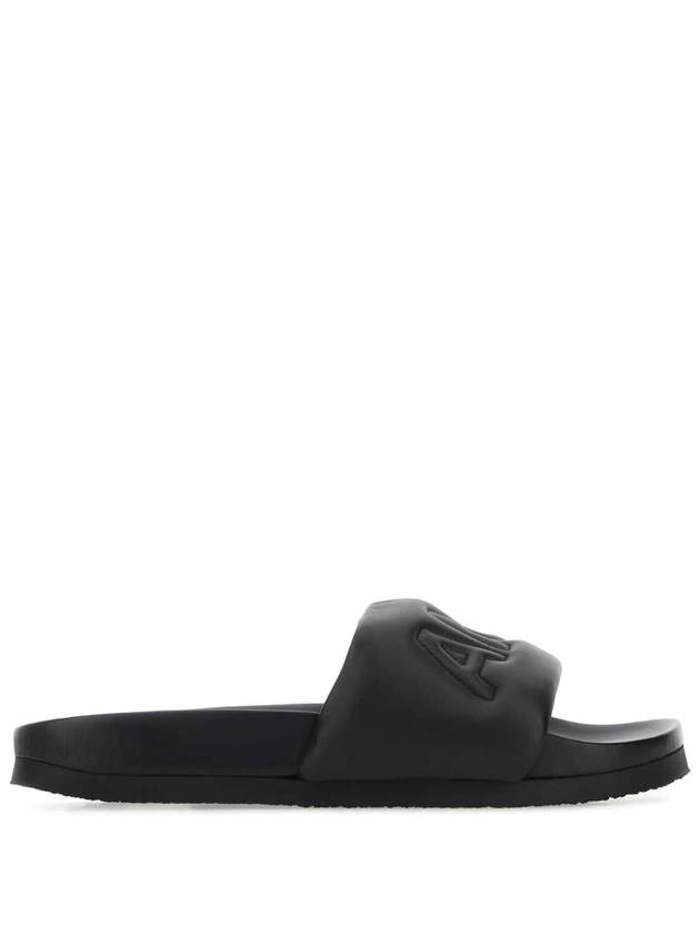 Leather Slide Sandals BMIC001F22LEA0011000 B0040190725 - AMBUSH - BALAAN 2