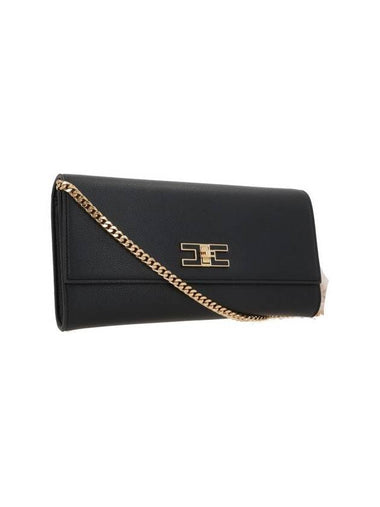 Elisabetta Franchi Logo Clutch Bag - ELISABETTA FRANCHI - BALAAN 1