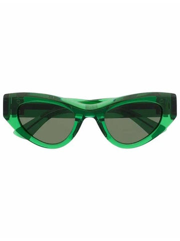 Angle Sunglasses Green - BOTTEGA VENETA - BALAAN 1