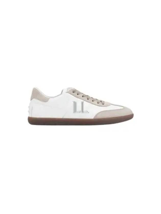 Tabs Smooth Leather Low Top Sneakers White - TOD'S - BALAAN 2