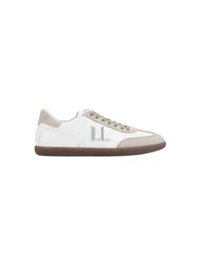 Tabs Smooth Leather Low Top Sneakers White - TOD'S - BALAAN 2