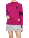 Golf Wear Women s Neck Polar Knit MLW 2C AB02 PURPLE - MARK & LONA - BALAAN 6