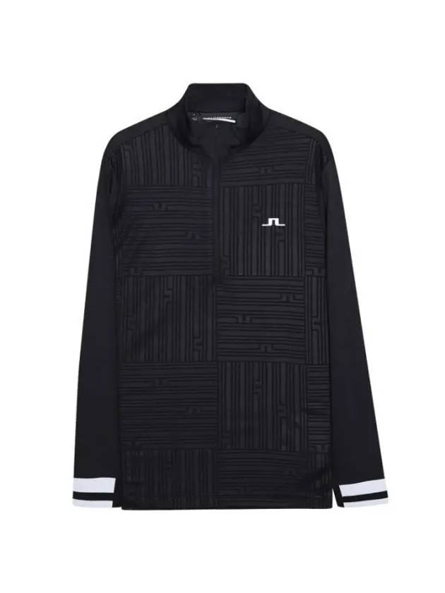 Golf Danny Debossed Mid Layer AMJS07869 9999 Men's Danny Debossed Mid Layer - J.LINDEBERG - BALAAN 1