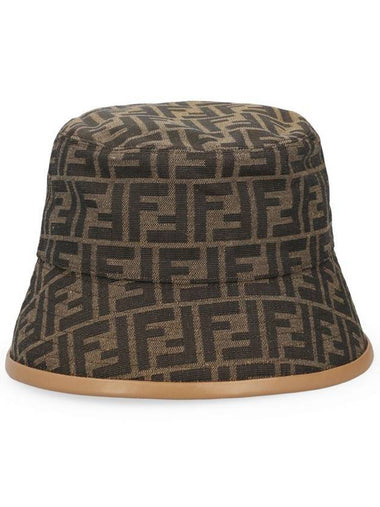 Monogram Bucket Hat Brown - FENDI - BALAAN 1