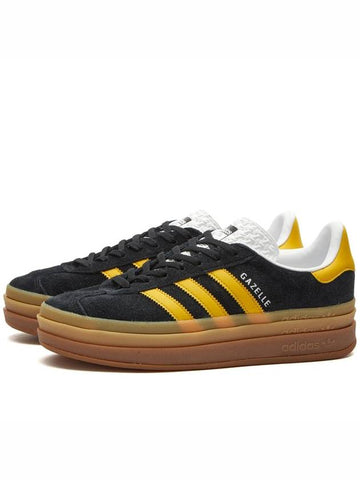 Gazelle Bold Low Top Sneakers Black - ADIDAS - BALAAN 1