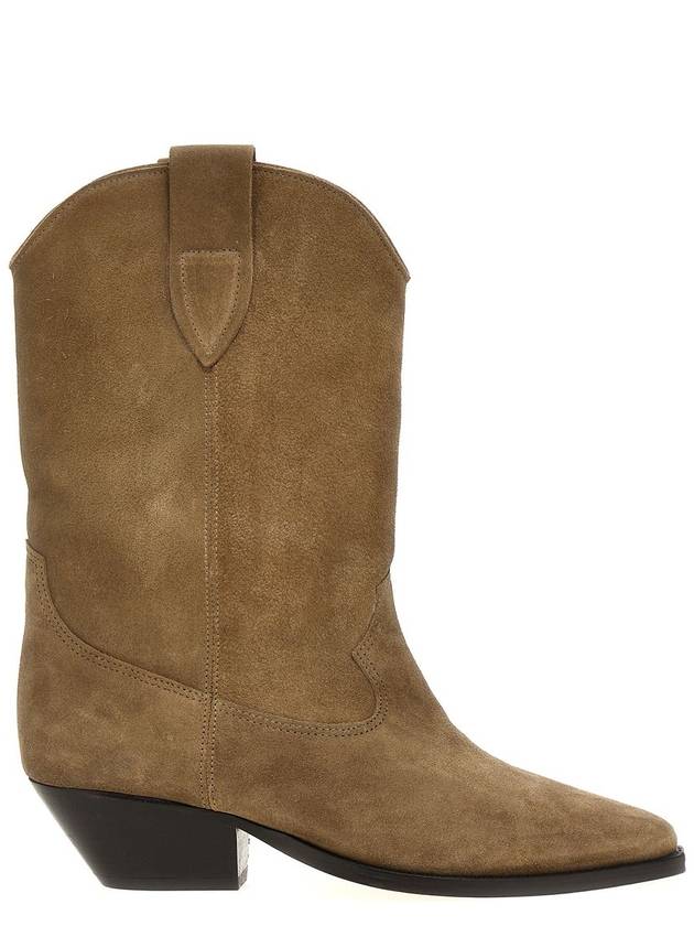 Duerto Suede Middle Boots Brown - ISABEL MARANT - BALAAN 2