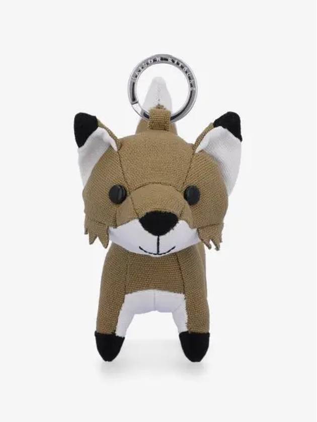 Fox Bag Charm Key Holder Chestnut - MAISON KITSUNE - BALAAN 2