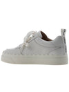 Lauren Lace Up Low Top Sneakers White - CHLOE - BALAAN 4