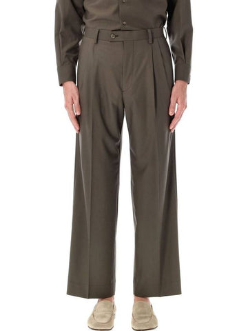 SUPER FINE TROPICAL WOOL SLACKS - AURALEE - BALAAN 1