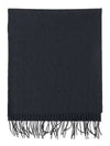 Toile Iconographe Wool Muffler Navy - VALENTINO - BALAAN 1