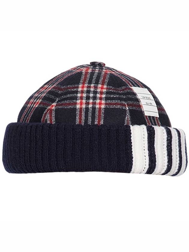 4-Bar Beanie Navy - THOM BROWNE - BALAAN 2