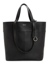 Logo Print Leather Large Tote Bag Black - SALVATORE FERRAGAMO - BALAAN 2