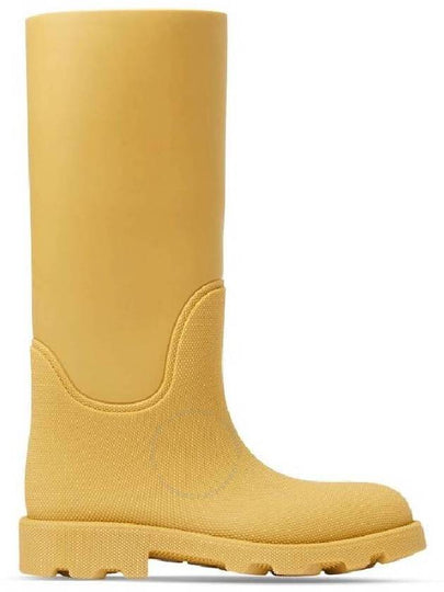 Rubber Marsh High Worker Boots Yellow - BURBERRY - BALAAN 2