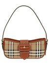 Buckle Strap Check Sling Shoulder Bag Beige - BURBERRY - BALAAN 2