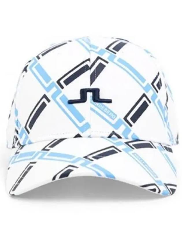 NK Embroidered Logo Golf Ball Cap White - J.LINDEBERG - BALAAN 2